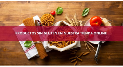 Productos sin gluten en nuestra tienda online 